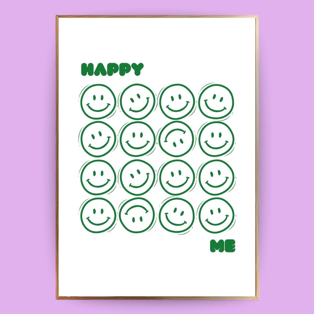 Happy me Poster - 13x18 cm - LostPrint