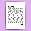Happy me Poster - 13x18 cm - LostPrint