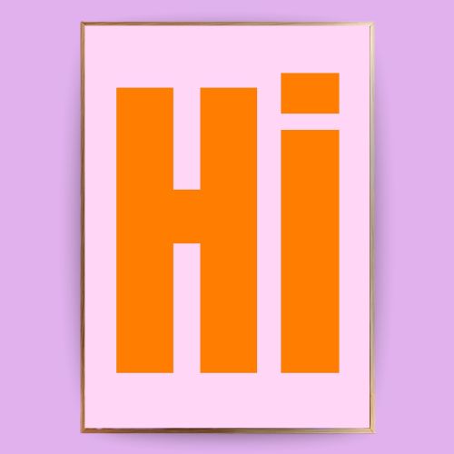 Hi Poster - LostPrint