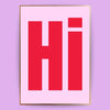 Hi Poster - LostPrint