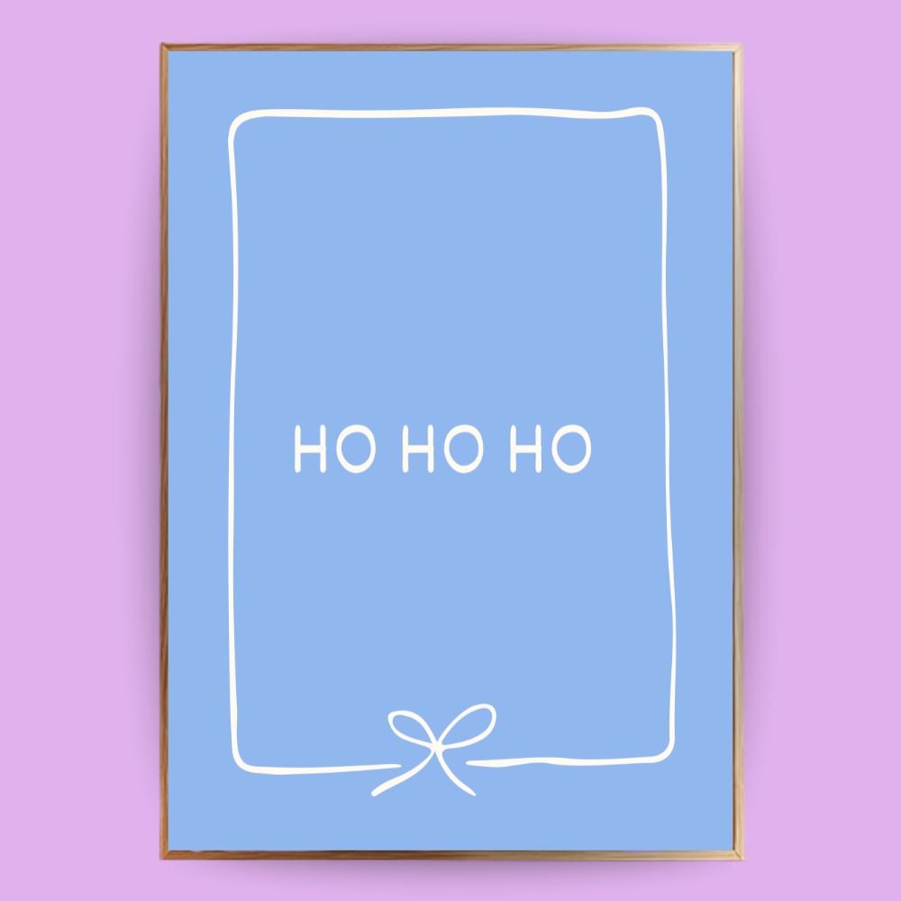 Ho ho ho Poster - 13x18 cm - LostPrint
