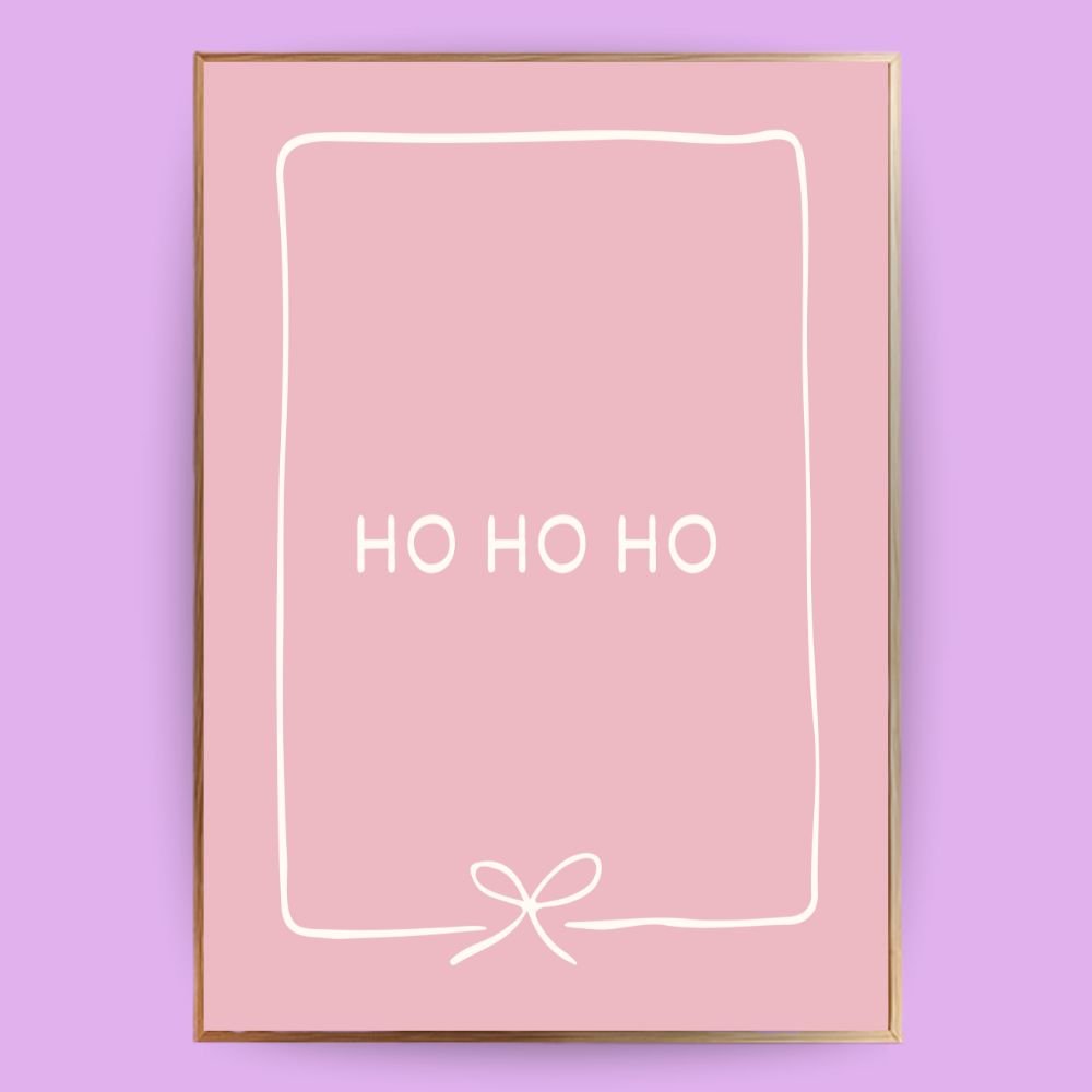 Ho ho ho Poster - 13x18 cm - LostPrint