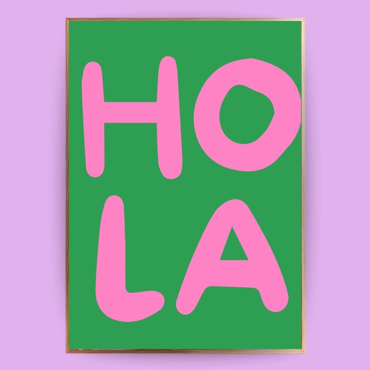 Hola Poster - 13x18 cm - LostPrint