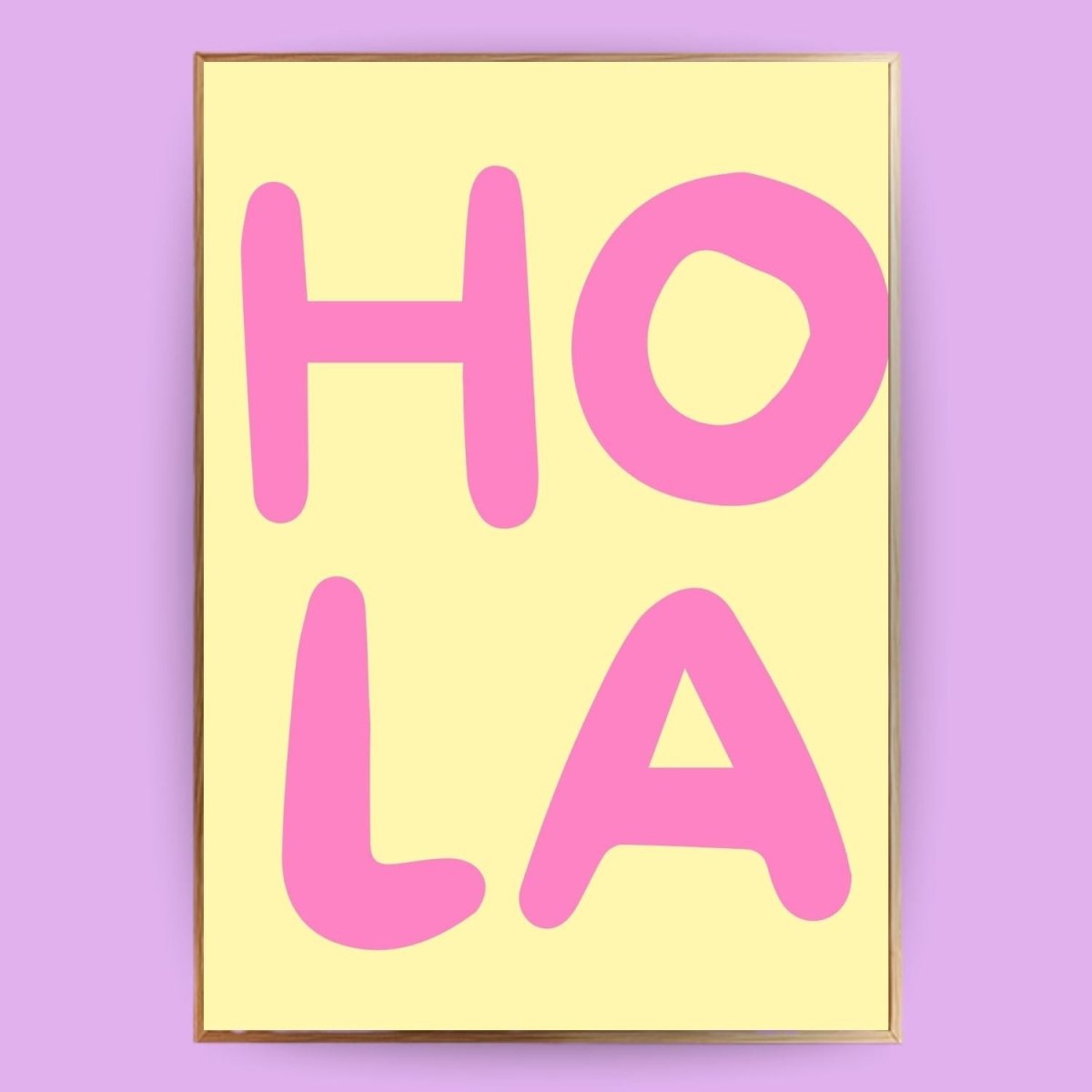 Hola Poster - 13x18 cm - LostPrint