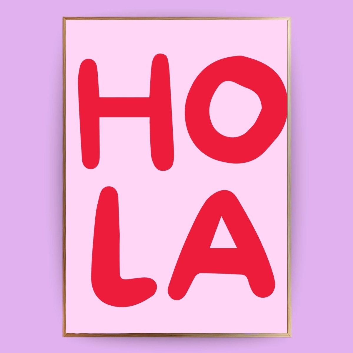 Hola Poster - 13x18 cm - LostPrint