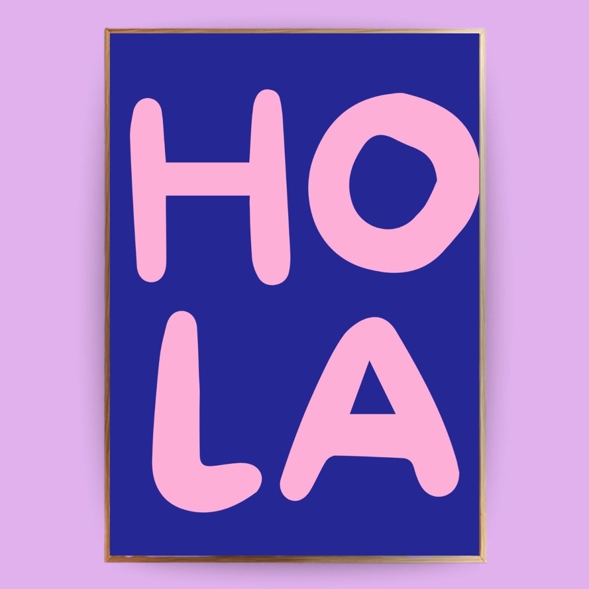 Hola Poster - 13x18 cm - LostPrint
