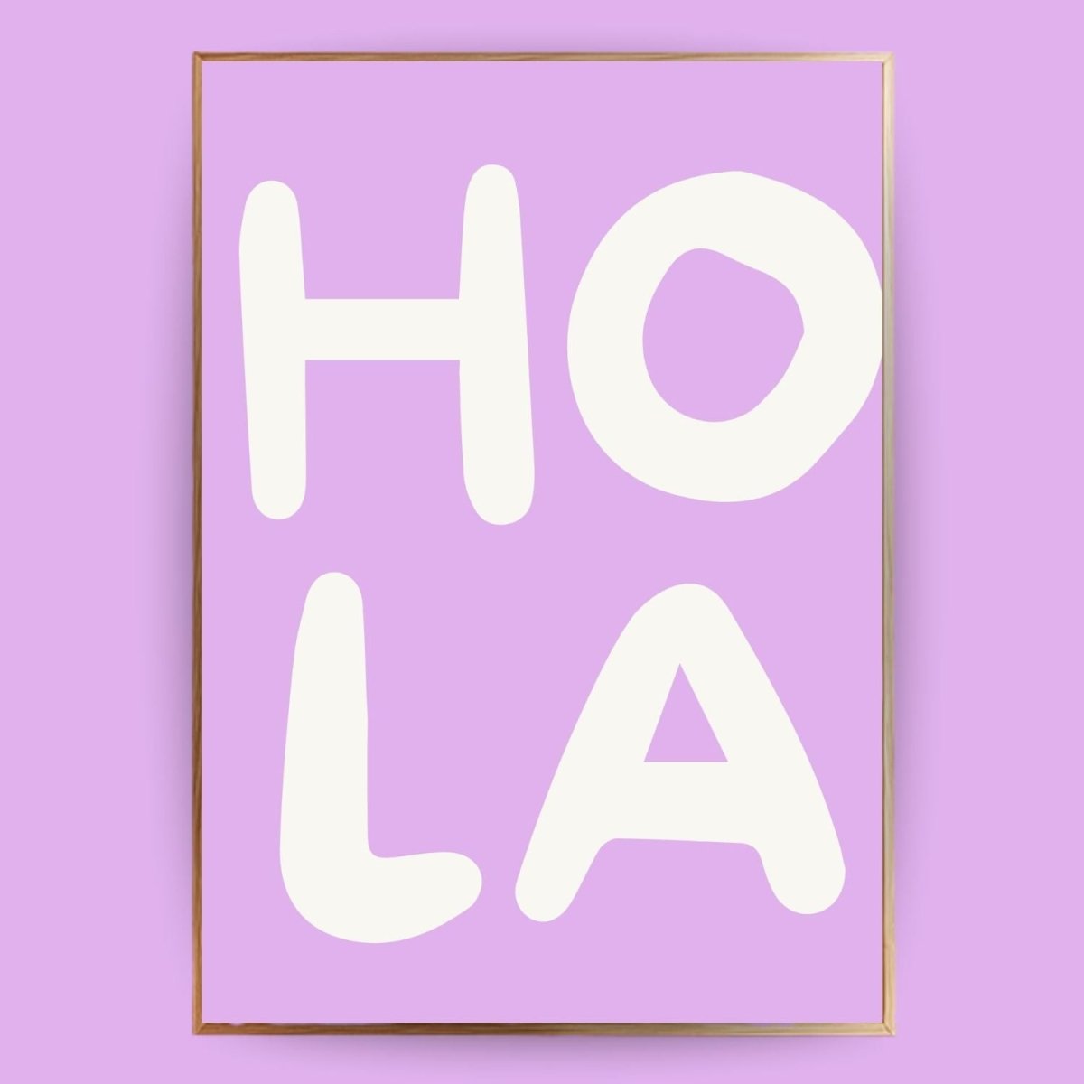 Hola Poster - 13x18 cm - LostPrint