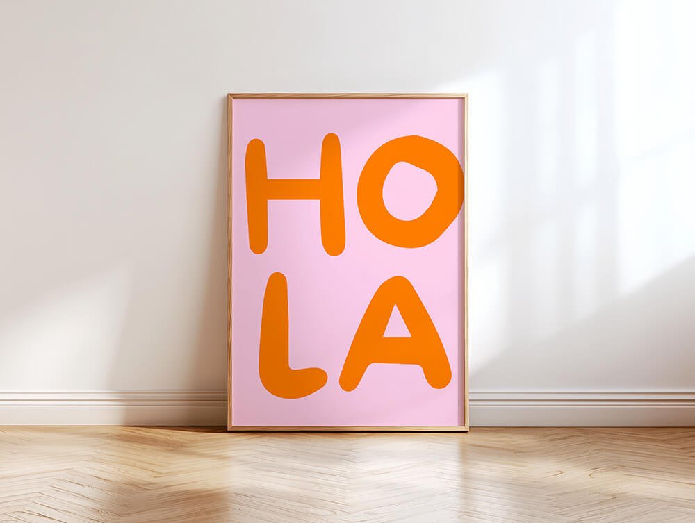Hola Poster - 13x18 cm - LostPrint