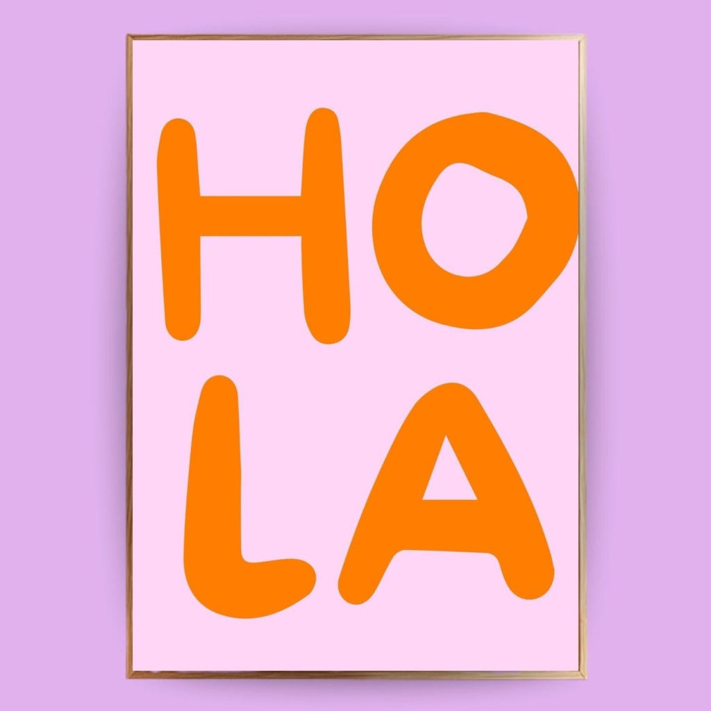 Hola Poster - 13x18 cm - LostPrint