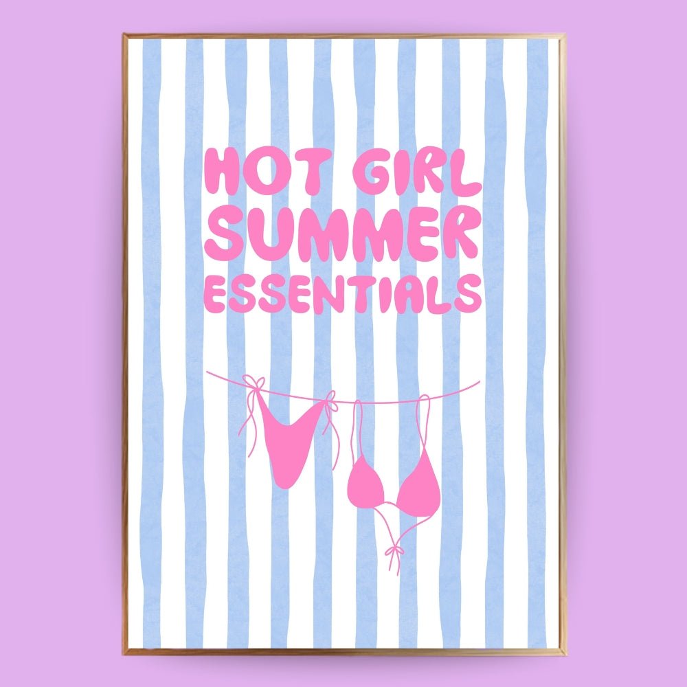 Hot Girl Summer Bikini Poster - 13x18 cm - LostPrint