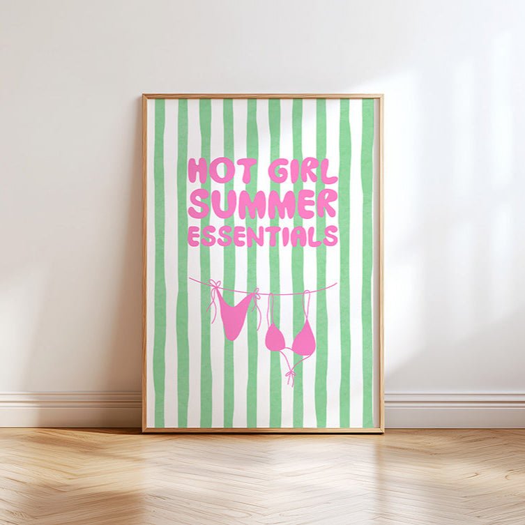 Hot Girl Summer Bikini Poster - 13x18 cm - LostPrint