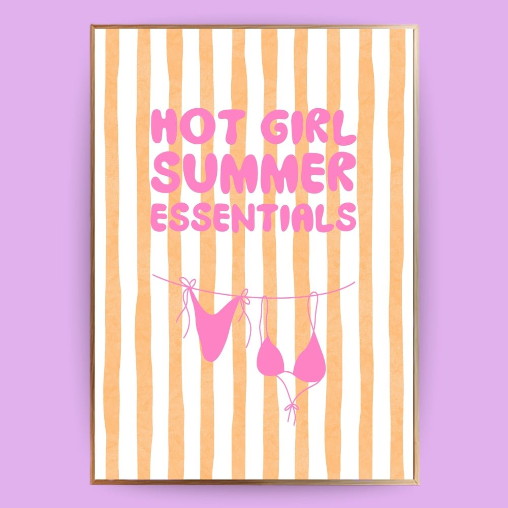 Hot Girl Summer Bikini Poster - 13x18 cm - LostPrint