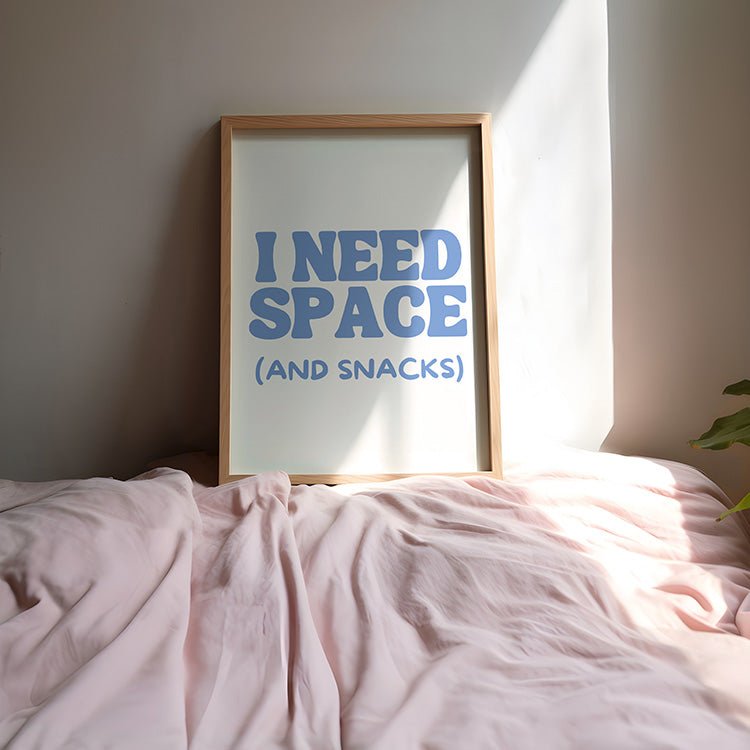 I need space Poster - 13x18 cm - LostPrint