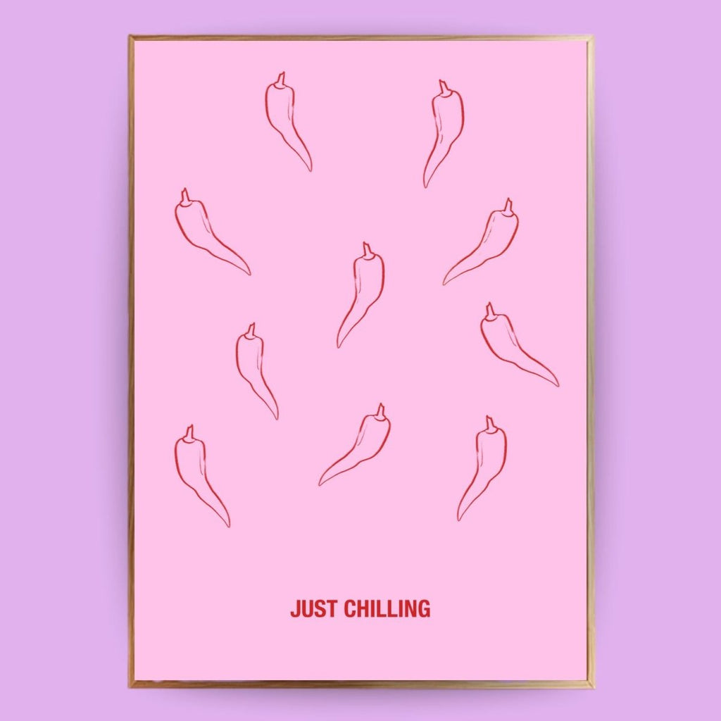 Just chilling Poster - 13x18 cm - LostPrint
