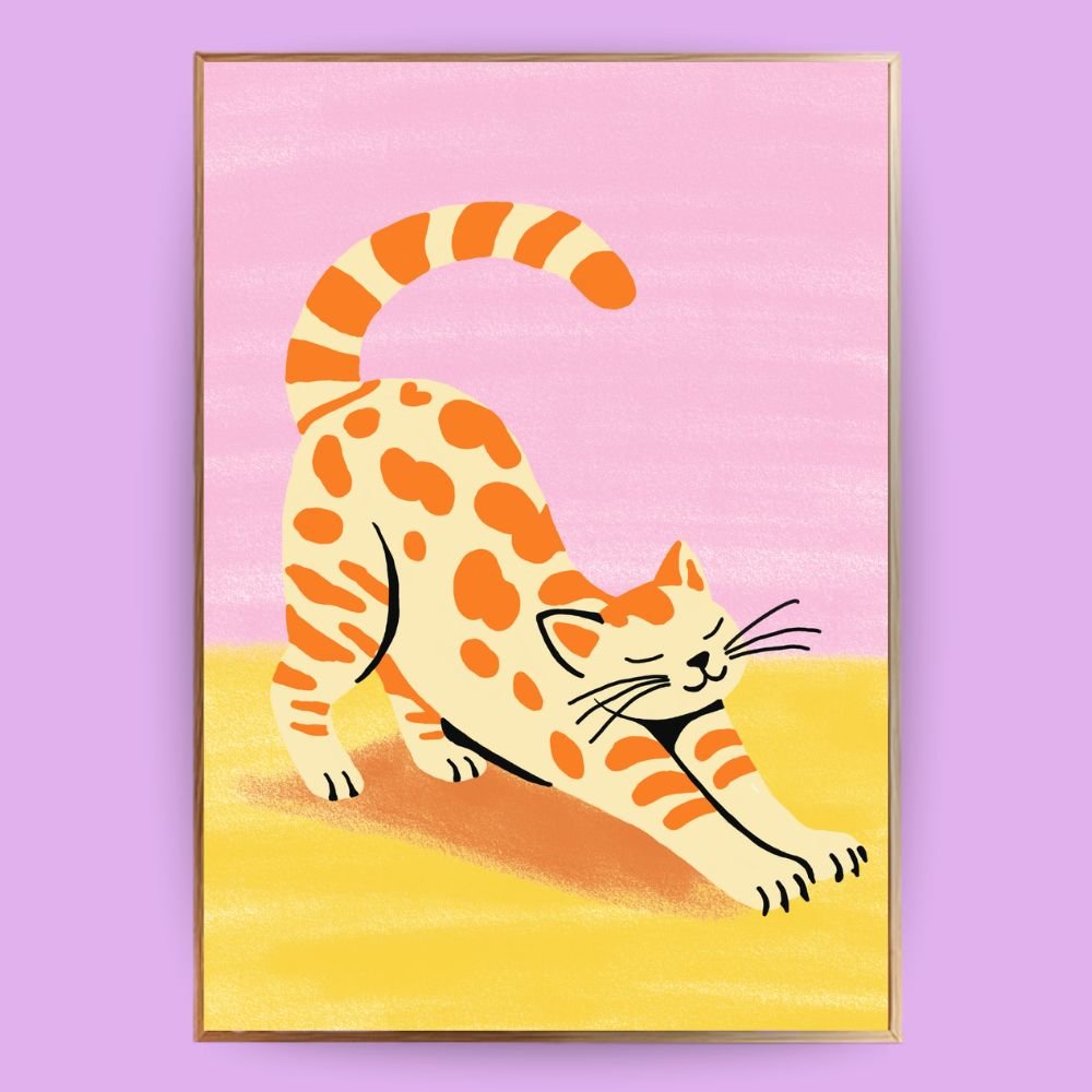 Katzen Poster - 13x18 cm - LostPrint
