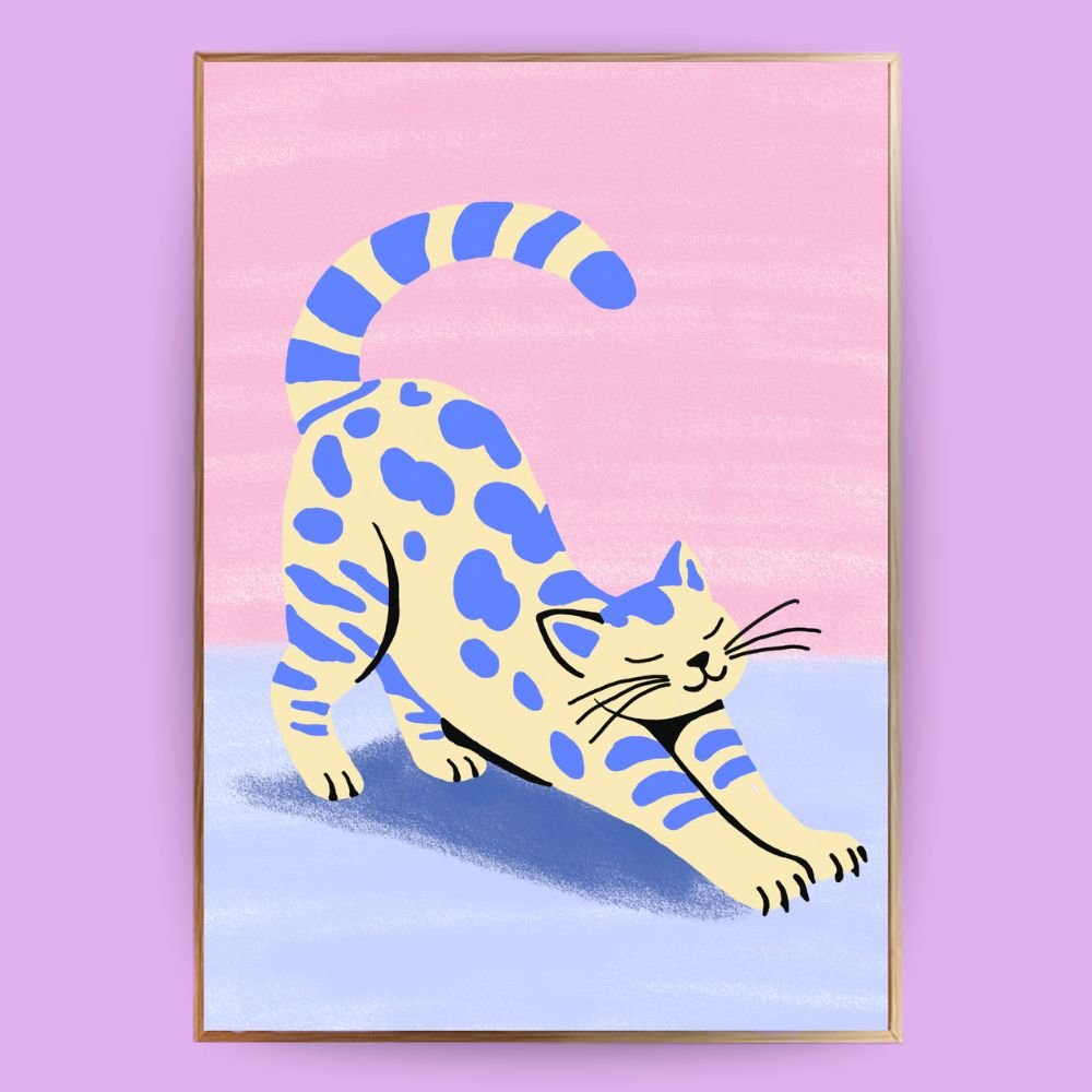 Katzen Poster - 13x18 cm - LostPrint