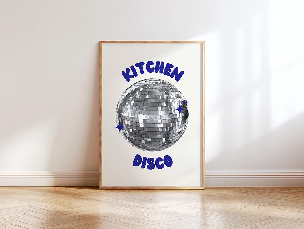 Kitchen Disco Poster - 13x18 cm - LostPrint