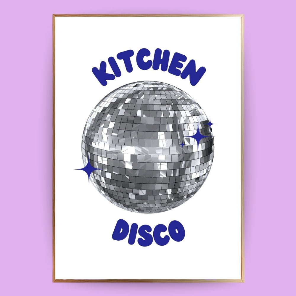 Kitchen Disco Poster - 13x18 cm - LostPrint