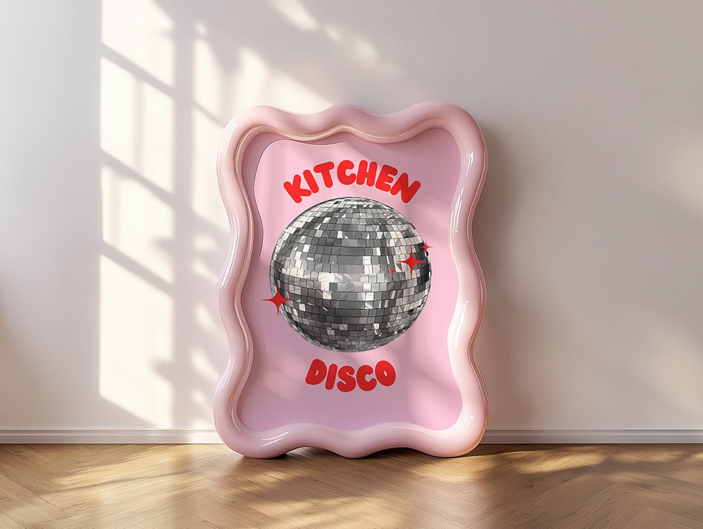 Kitchen Disco Poster - 13x18 cm - LostPrint