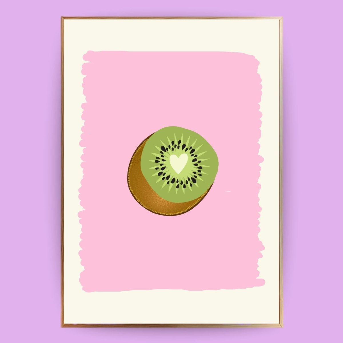 Kiwi Poster - 13x18 cm - LostPrint