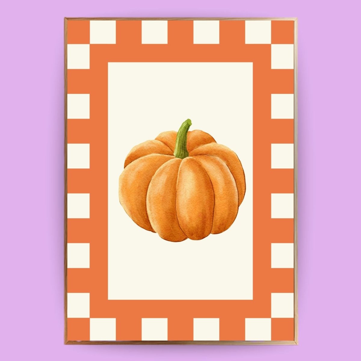 Kürbis Poster - 13x18 cm - LostPrint