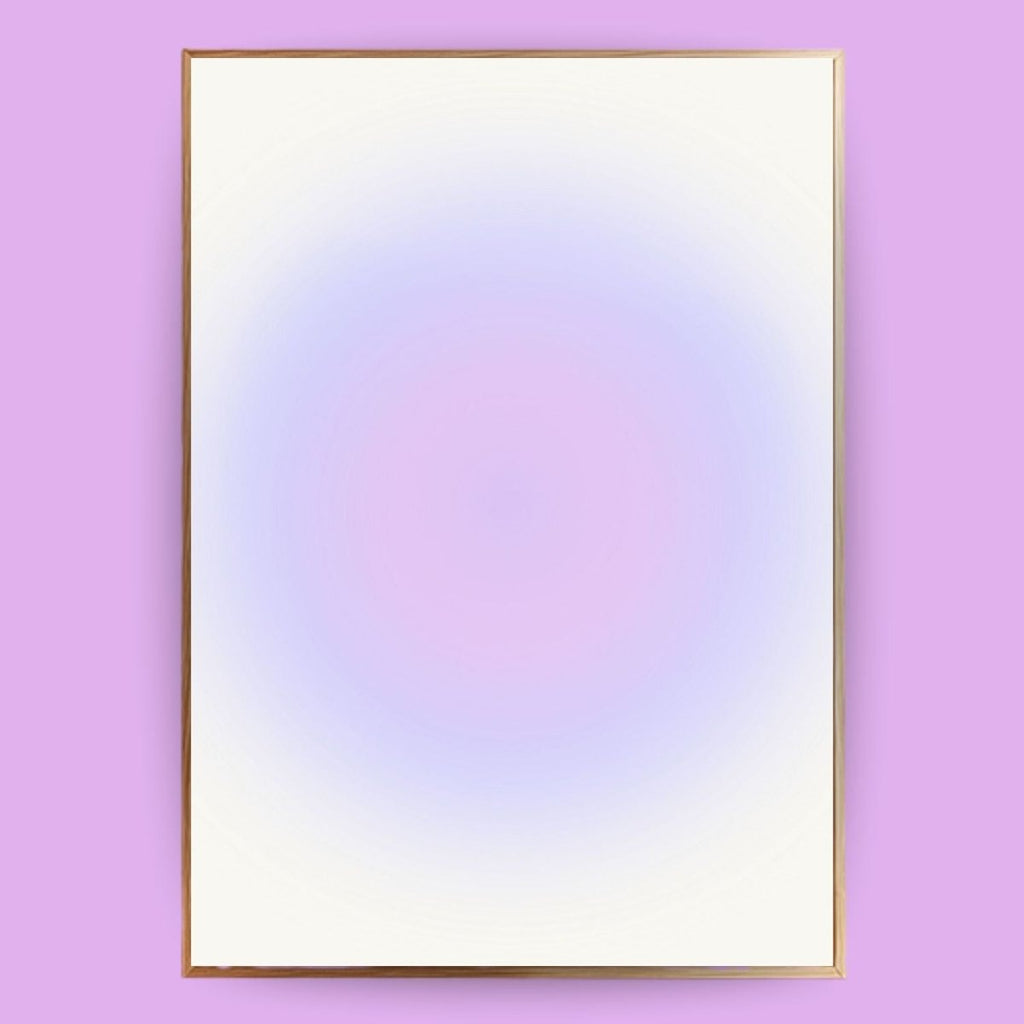 Lila Aura Poster - 13x18 cm - LostPrint
