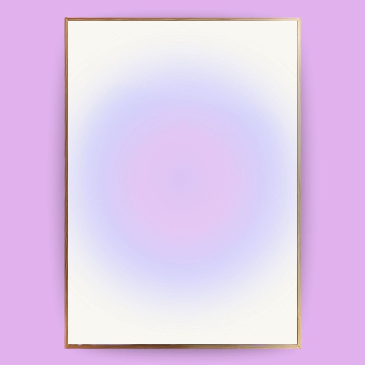 Lila Aura Poster - 13x18 cm - LostPrint