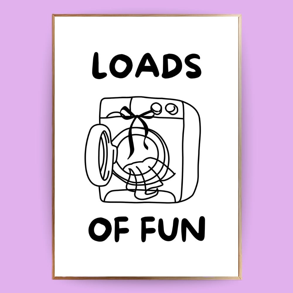 Loads of fun Poster - 13x18 cm - LostPrint