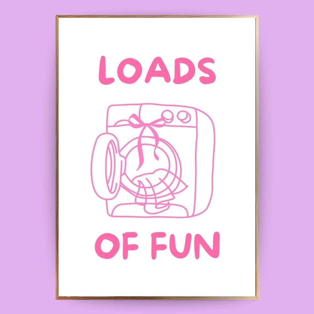 Loads of fun Poster - 13x18 cm - LostPrint