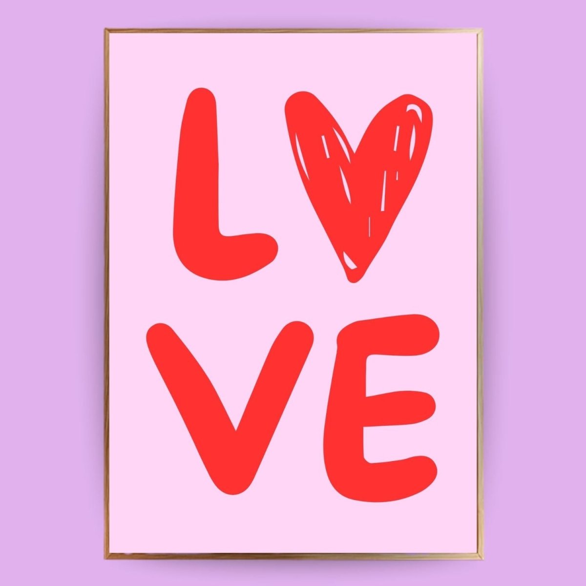 Love Poster - 13x18 cm - LostPrint