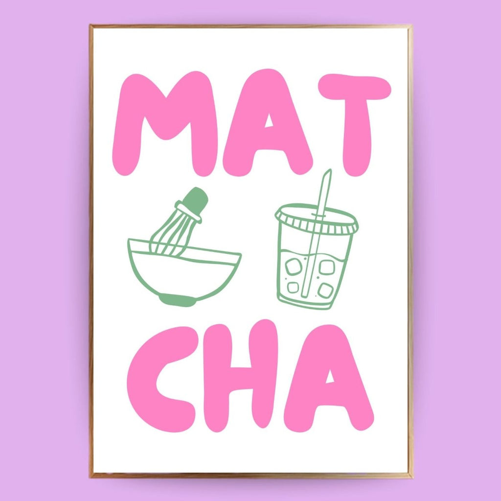 Matcha Poster - 13x18 cm - LostPrint
