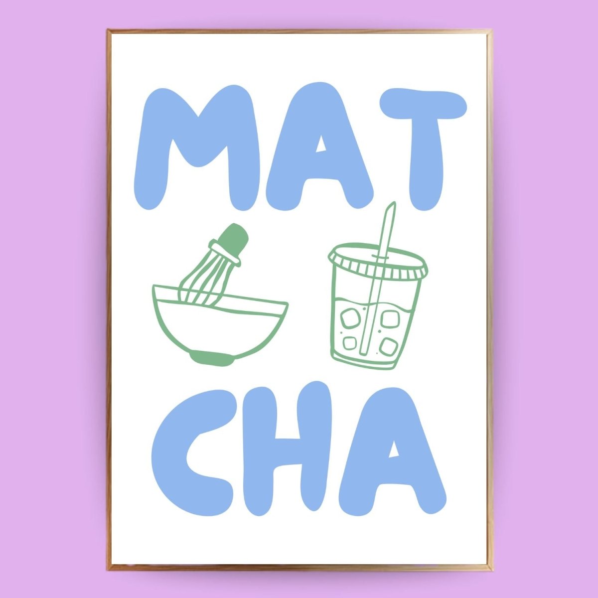 Matcha Poster - 13x18 cm - LostPrint