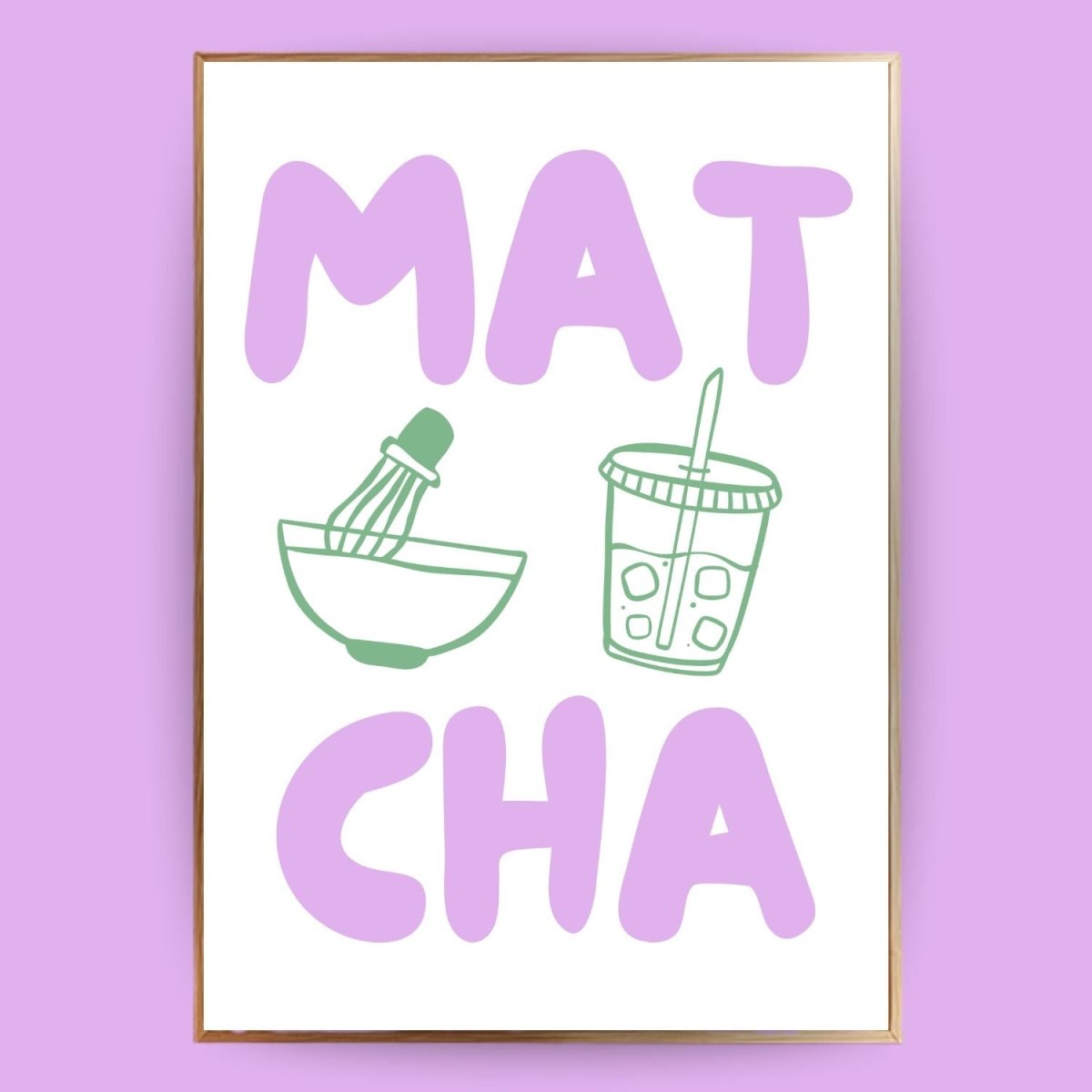 Matcha Poster - 13x18 cm - LostPrint