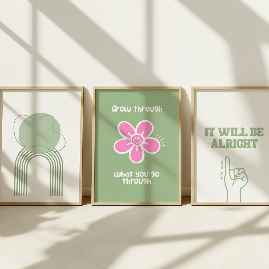 Abstrakte Formen Poster - LostPrint