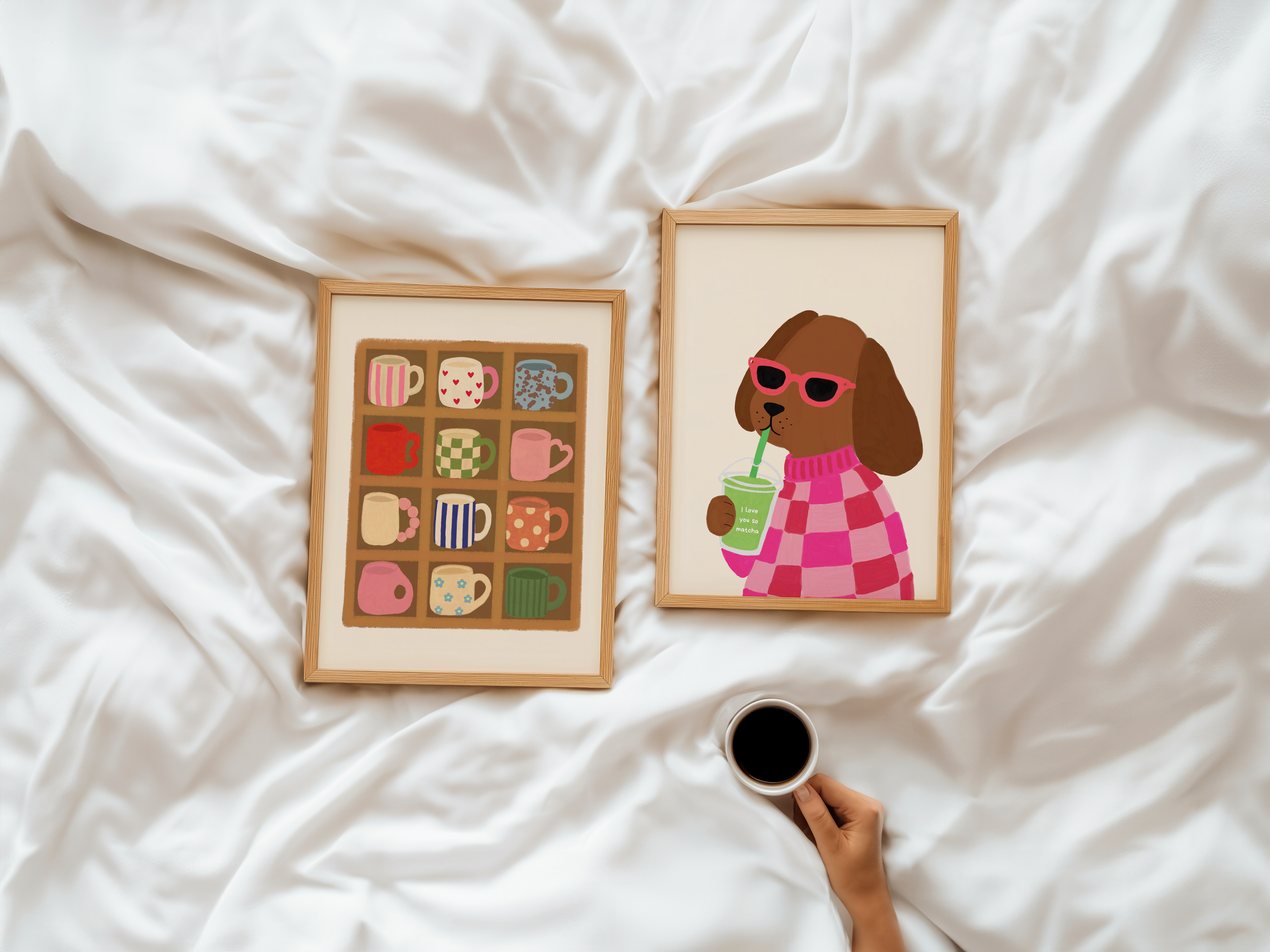I Love You So Matcha - Cocoa Poster