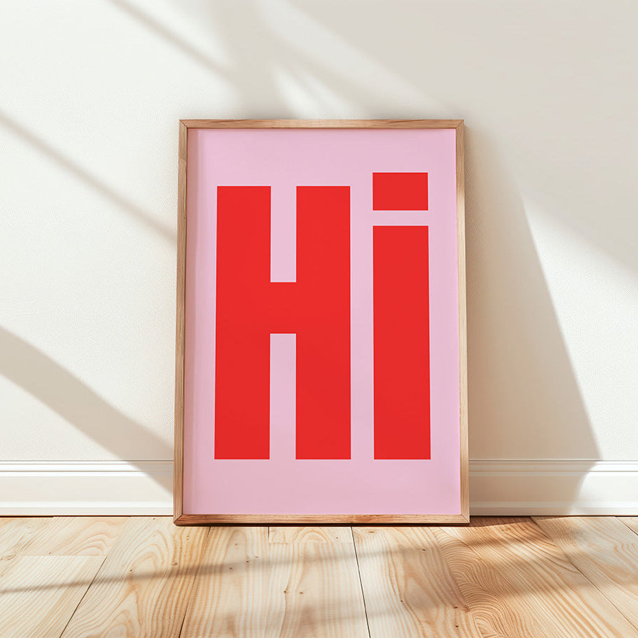 Hi Poster - LostPrint