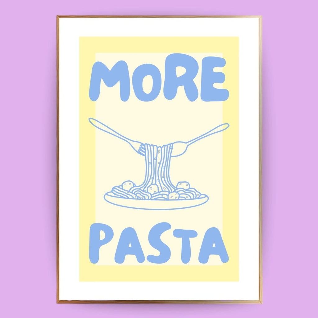 More pasta Poster - 13x18 cm - LostPrint
