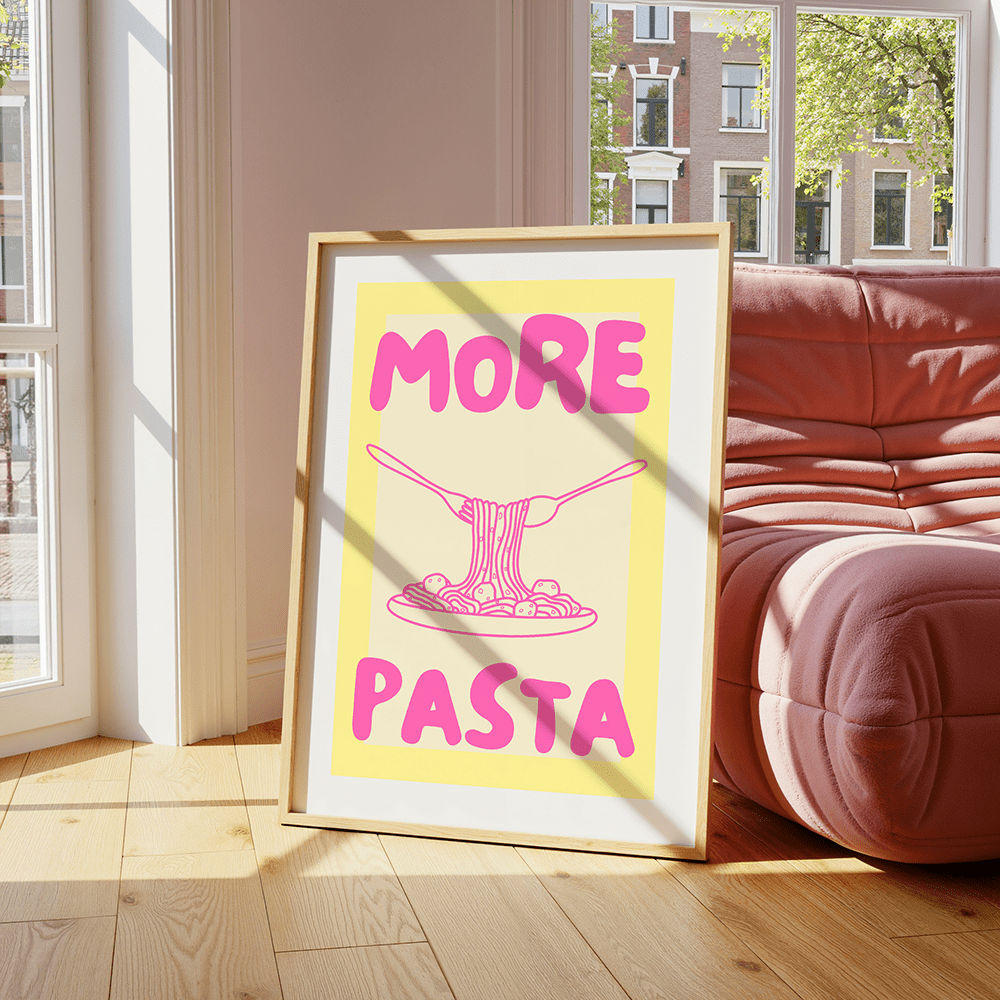 More pasta Poster - 13x18 cm - LostPrint