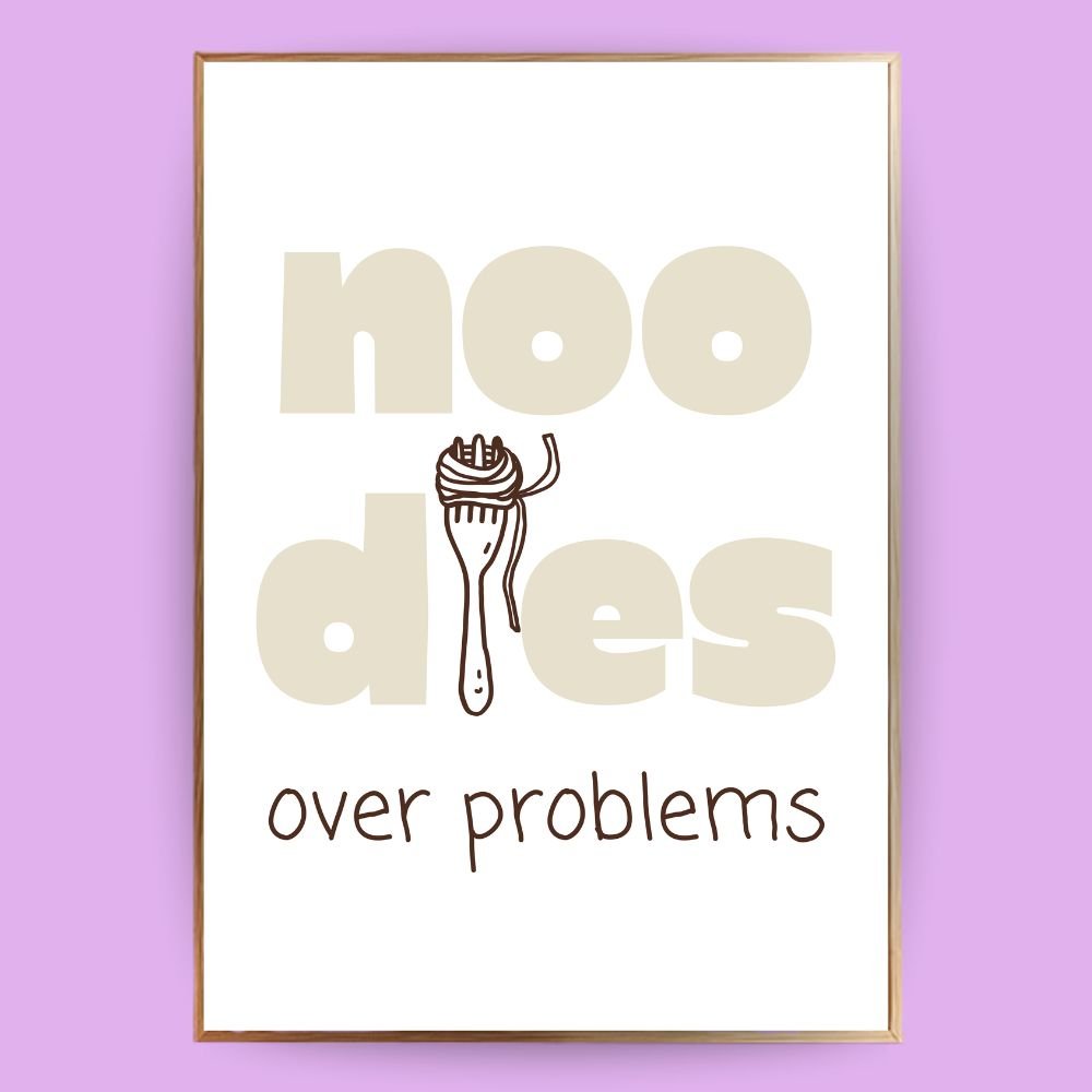 Noodles Poster - 13x18 cm - LostPrint