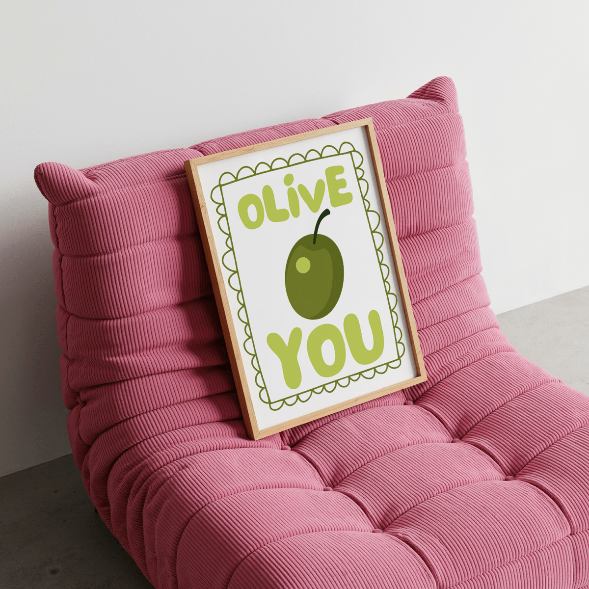 Oliven Poster - 13x18 cm - LostPrint