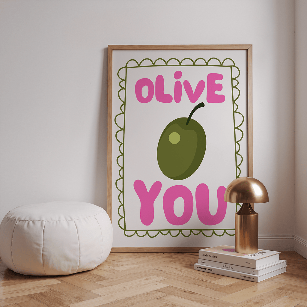 Oliven Poster - 13x18 cm - LostPrint