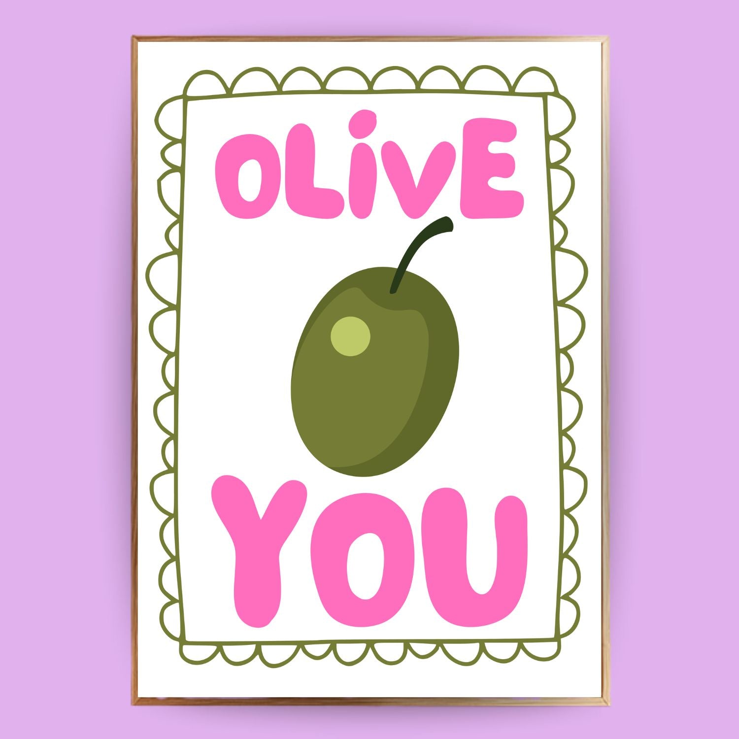 Oliven Poster - LostPrint
