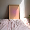 Aura Poster orange rosa - LostPrint