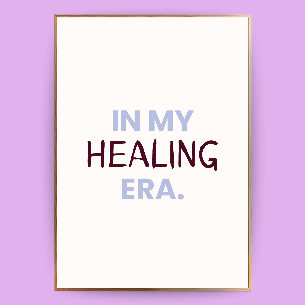 Personalisiertes Era Poster - 13x18 cm - LostPrint
