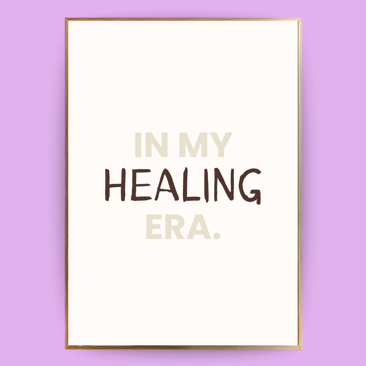 Personalisiertes Era Poster - 13x18 cm - LostPrint