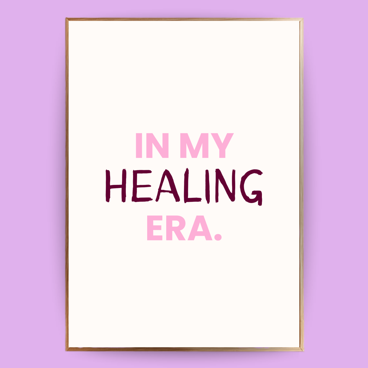 Personalisiertes Era Poster - 13x18 cm - LostPrint