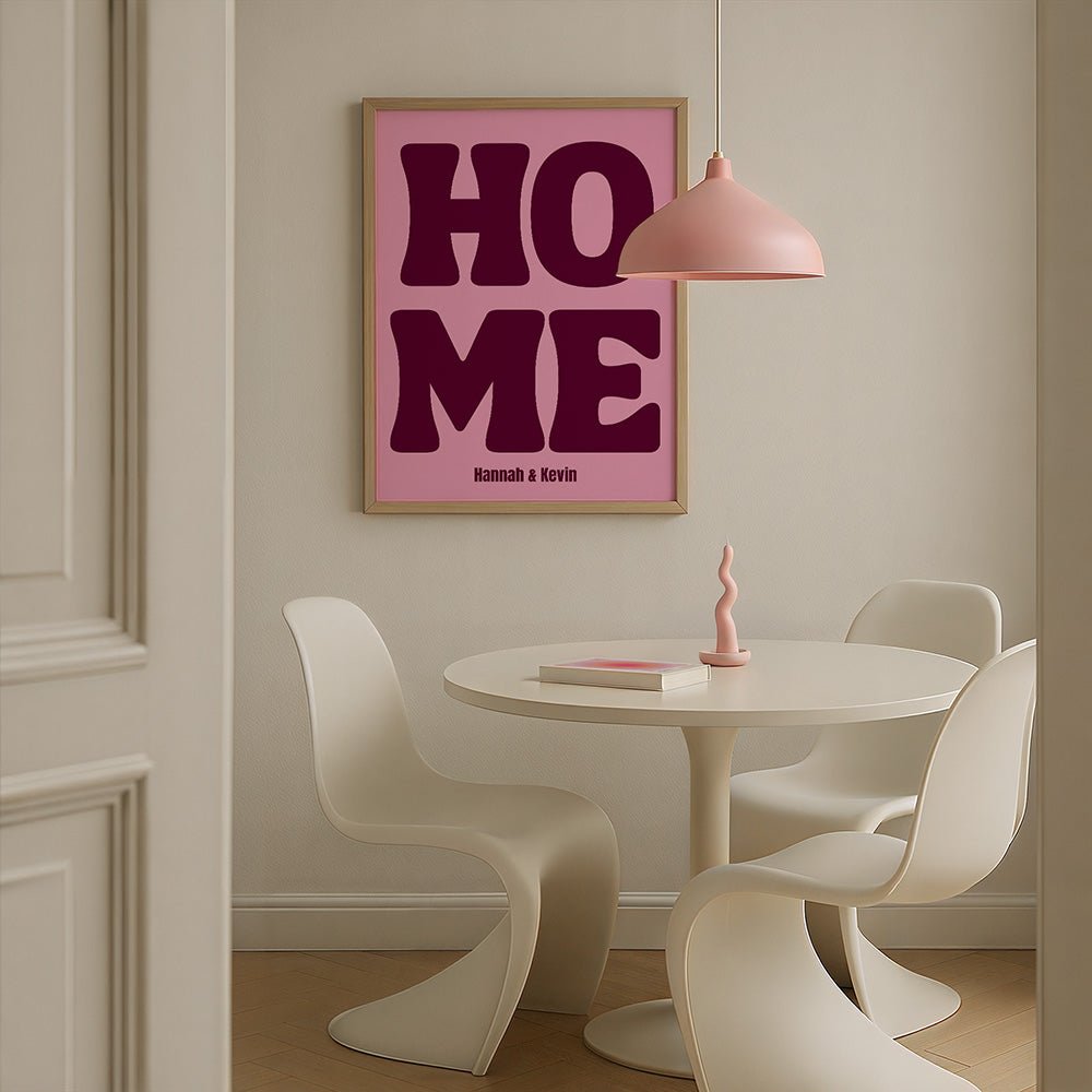 Personalisiertes Home Poster 2.0 - 13x18 cm - LostPrint