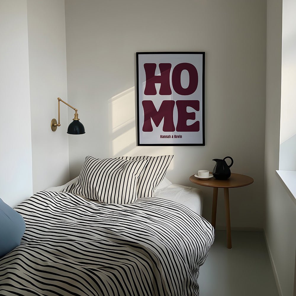 Personalisiertes Home Poster 2.0 - 13x18 cm - LostPrint
