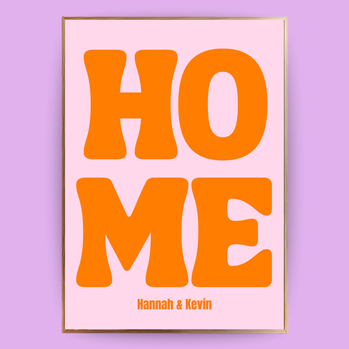 Personalisiertes Home Poster 2.0 - 13x18 cm - LostPrint