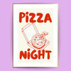 Pizza Night Poster - LostPrint